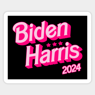 Biden Harris 2024 - Saving Democracy Barbie Style! Sticker